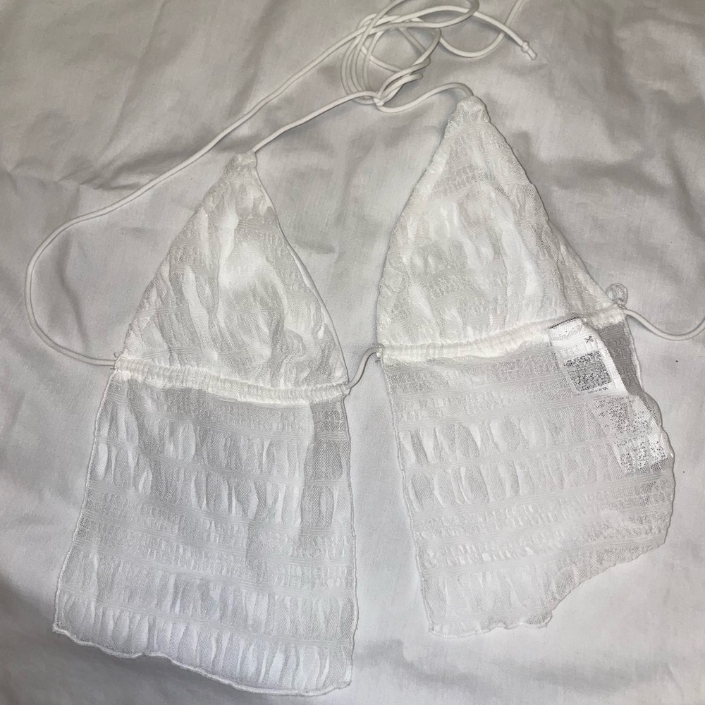 White Triangle Top
